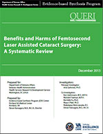 Benefits and Harms of Femtosecond Laser Assisted Cataract Surgery:
A Systematic Review