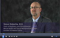 Steve Dobscha, MD, talks about research into primary care strategies to prevent Veteran suicide   