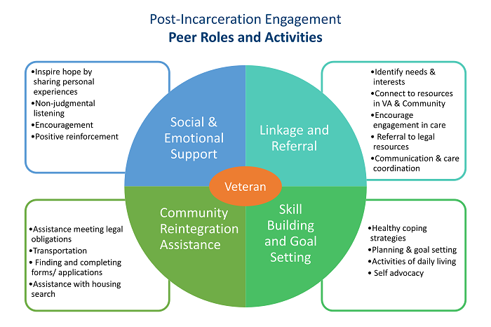  Post-Incarceration Engagement Peer Roles and Activities