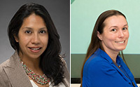 Carla Garcia, MPH (left) Cindie Slightam, MPH (right)