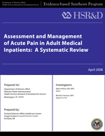 Assessment and Management of Acute Pain in Adult Medical Inpatients