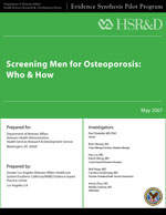 Screening Men for Osteoporosis