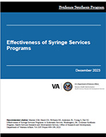  Effectiveness of Syringe Services Programs: A Systematic Review