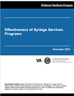  Effectiveness of Syringe Services Programs: A Systematic Review