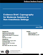 Evidence Brief: Capnography for Moderate Sedation in Non-Anesthesia Settings 
 