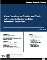 Care Coordination Models and Tools: A Systematic Review and Key Informant Interviews