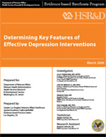 Determining Key Features of Effective Depression Interventions