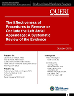 The Effectiveness of Procedures to Remove or Occlude the Left Atrial Appendage
