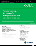 Nonpharmacologic Treatments for Menopause-associated Vasomotor Symptoms