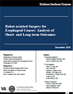 Robot-assisted Surgery for
Esophageal Cancer: Analysis of
Short- and Long-term Outcomes