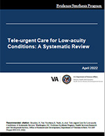 Tele-urgent Care for Low-acuity Conditions: A Systematic Review 