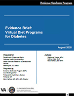 Evidence Brief: Virtual Diet Programs for Diabetes
 