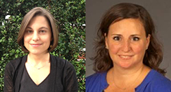 Photo: (from left to right)  Melissa Dichter, PhD, MSW, and Ann Elizabeth Montgomery, PhD, MPA, MSW