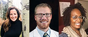Photo: (from left to right) Dr. Heather Gilmartin, Dr. Bob Burke, Lynette Kelley, RN 