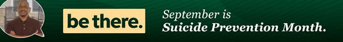 September is National Suicide Prevention Awareness Month
