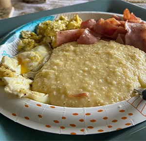 bowl of grits